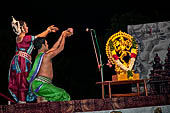 Indian classical dance - Odishi dance performance at Mamallapuram Dance festival 